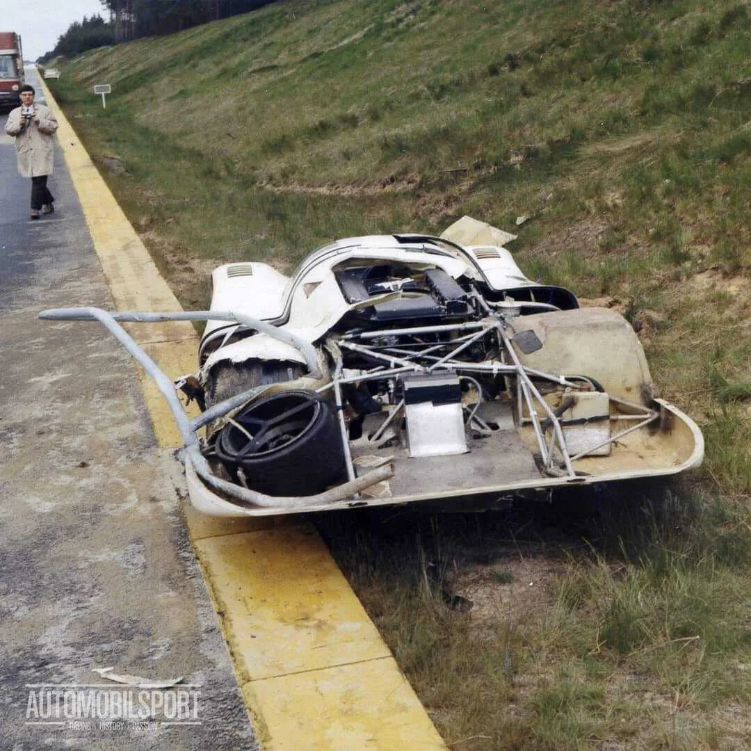 Accidentée peu après Le Mans